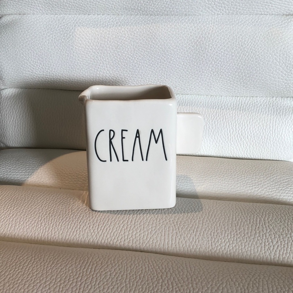 NWT Rae Dunn cream container